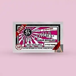 Toz Kumaş Boyası Ateşi Pembe V-06