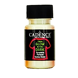 Karanlıkta Parlayan Kumaş Boyası Naturel Yeşil 50ML