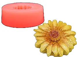 Papatya Silikon Mum Kalıbı M-155