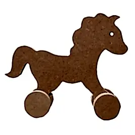 TO5 TEKERLEKLİ OYUNCAK AT