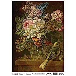 CADENCE DELUXE ART ÇİÇEK BUKETLERİ PİRİNÇ DEKOPAJ MODEL BF-002 (60X85)