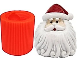 Yılbaşı Modelleri - Noel Baba Silikon Mum Kalıbı M-101
