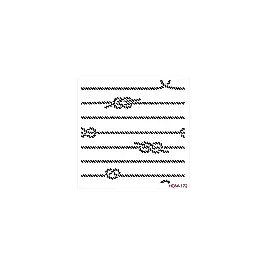 HOME DECOR MİDİ STENCİL 22*22 CM HDM-170