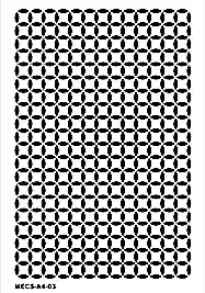 Modern Etnik Stencil MECS-A4-03 (25x36)