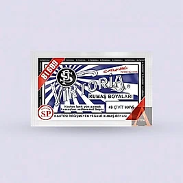 Toz Kumaş Boyası Çivit Mavi V-49