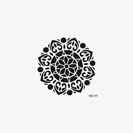 Home Decor (Duvar) Stencıl 45*45 cm HD-117