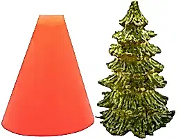 Çam Ağacı Silikon Mum Kalıbı M-178