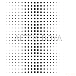 Home Decor (Duvar) Stencıl 45*45 cm HD-125