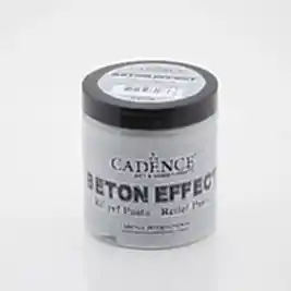 Beton Effect Rölyef Pasta 250 ml.