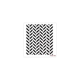 HOME DECOR MİDİ STENCİL 22*22 CM HDM-134