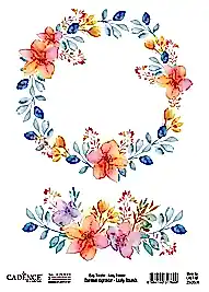 Cadence Dairesel Yapraklar Kolay Transfer LRET-07