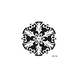 Home Decor (Duvar) Stencıl 45*45 cm HD-118