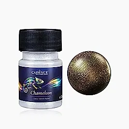 CHM03 Chameleon Renk Değiştiren Metalik Boya 30ML (Yeşil-Altın-Kırmızı)