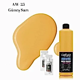 AW25 Güneş Sarı Ambiante Islak Zemin Boyası 500ML + Katalizör 20GR
