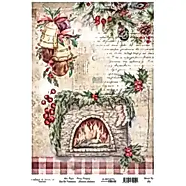 Model 896 Yılbaşı Cadence Pirinç Dekopaj Kağıdı 30x42cm