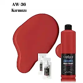AW36 Kırmızı Ambiante Islak Zemin Boyası 500ML + Katalizör 20GR
