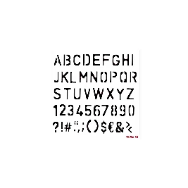 Home Decor Midi Stencil 22*22 cm hdm-59