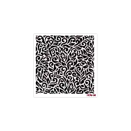 Home Decor Midi Stencil 22*22 cm hdm-98