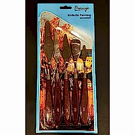 5'Lİ  METAL SPATULA SETİ