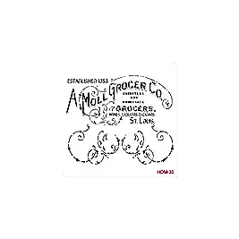 Home Decor Midi Stencil 22*22 cm hdm-35