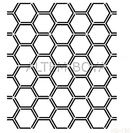 Home Decor (Duvar) Stencıl 45*45 cm HD-130