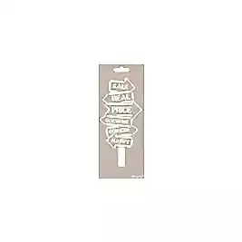 Mix Media Stencıl MU-67