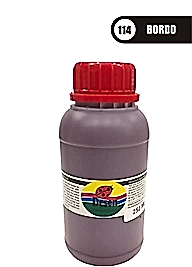 Desen Kumaş Boyası 250 ML - Bordo No:114
