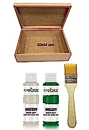 Ahşap Kutu Boyama Seti 2