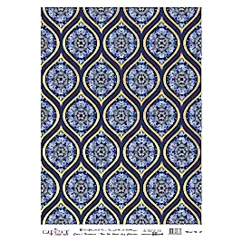 DESENLİ ALTIN VARAK PİRİNÇ DEKOPAJ 30*42 CM MODEL 021