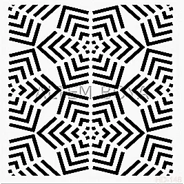 Home Decor (Duvar) Stencıl 45*45 cm HD-148