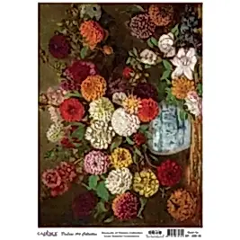 CADENCE DELUXE ART ÇİÇEK BUKETLERİ PİRİNÇ DEKOPAJ MODEL BF-009 (60X85)