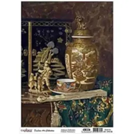 CADENCE DELUXE ART ANTİKALAR PİRİNÇ DEKOPAJ MODEL AC-019 (30X42)