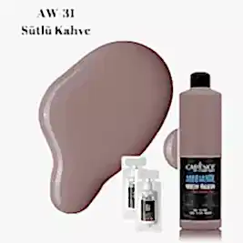 AW31 Sütlü Kahve Ambiante Islak Zemin Boyası 500ML + Katalizör 20GR