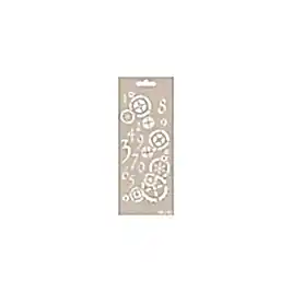 Mix Media Stencıl MU-62