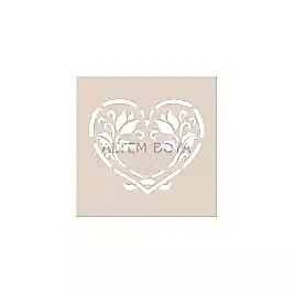 Kare Stencıl KA05 22*22 cm