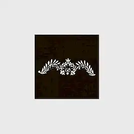 UA Stencıl UA-34 (10*25 cm)