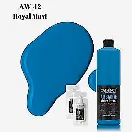 AW42 Royal Mavi Ambiante Islak Zemin Boyası 500ML + Katalizör 20GR