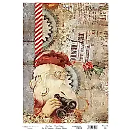 Model 884 Yılbaşı Cadence Pirinç Dekopaj Kağıdı 30x42cm