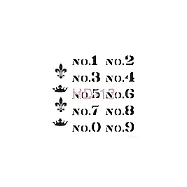 Home Decor (Duvar) Stencıl 45*45 cm HD-13