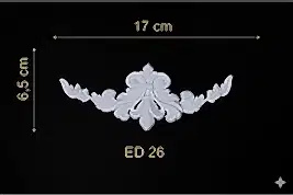 ED-26 Dekoratif Esnek Aplik (2'li)