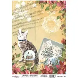 Model 786 Yılbaşı Cadence Pirinç Dekopaj Kağıdı 30x42cm.