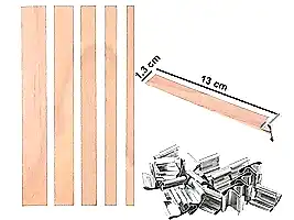 Ahşap Mum Fitili ( 5 Adet )