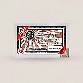 Toz Kumaş Boyası Açık Kahve V-17