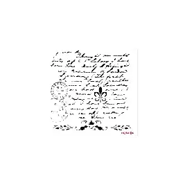 Home Decor Midi Stencil 22*22 cm hdm-04