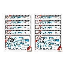 TOZ KUMAŞ BOYASI KOYU MAVİ 10 'LU SET