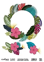 Cadence Dairesel Yapraklar Pirinç Koleksiyonu LRRP-01