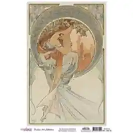 ART NOUVEAU KOLEKSİYONU AN-02 30X42CM