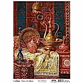 CADENCE DELUXE ART ANTİKALAR PİRİNÇ DEKOPAJ MODEL AC-007 (30X42)