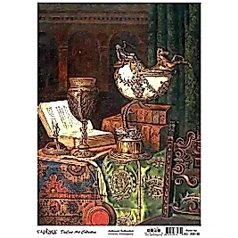 CADENCE DELUXE ART ANTİKALAR PİRİNÇ DEKOPAJ MODEL AC-006 (60X85)