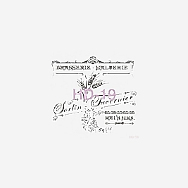 Home Decor (Duvar) Stencıl 45*45 cm HD-19